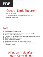 Central Limit Theorm