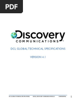 Discovery Communications Global Technical Specifications - Version 4 - 1