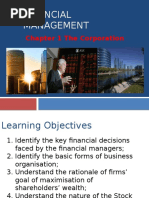 Financial Management: Chapter 1 The Corporation