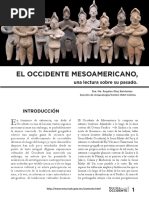 EL OCCIDENTE MESOAMERICANO, Una Lectura Sobre Su Pasado. Dra. Ma. Ángeles Olay Barrientos Sección de Arqueología/Centro INAH Colima