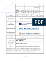 CPT-0013 Commissioning Procedure of Boiler Ignition System