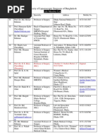 Life-Member List of SLSB