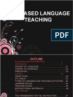 Task Based Language Teaching