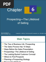 Chapter 6a Prospecting - The Lifeblood of Selling