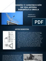 Diseno y Construccion de Antena Parabolica