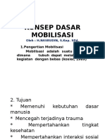 Konsep Dasar Mobilisasi