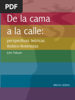 De La Cama A La Calle Perspectivas Teoricas Lesbico Feministas