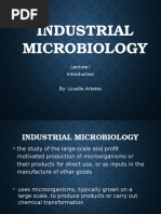 Industrial Microbiology Lec 1