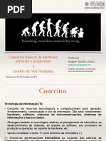 Conceitos Básicos de Hardware, Software e Peopleware - Modelo de Von Neumann