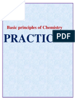 Basic Principles of Chemistry Practicals PDF