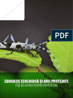 Educaţie Ecologică Şi Arii Protejate - Fise Lucru