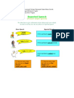 Reported Speech 3ro Medio