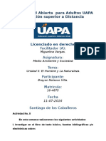 Tarea 2 Unidad II Medio Ambiente y Sociedad (UAPA)