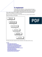 Preparing To Implement: Determine Your Requirements