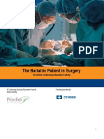 The Bariatric Patient in Surgery