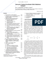 Ruthenium-Based Heterocyclic Carbene-Coordinated Olefin Metathesis Catalysts