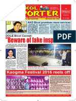 Bikol Reporter May 22 - 28, 2016 Issue