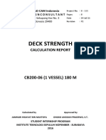 Deck Strength Calculation Report