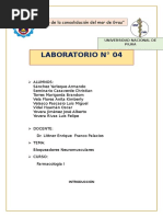 Bloqueadores Neuromusculares - Laboratorio N°04