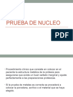 Prueba de Nucleo