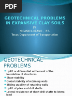 Geotechnical Problems in Expansive Soils