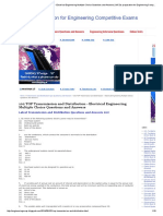 102 TOP Transmission and Distribution - Electrical Engineering Multiple Choice Questions and Answers - MCQs Preparation For Engineering Competitive Exams