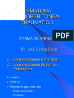 Hematoma Retroperitoneal