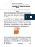 Study of The Effects of Human Tissue On Performance of A Loop Antenna