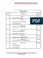 Index Table: Part - I