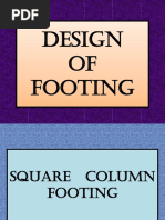 Design of Footing