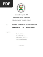 Estudio Comparado Del Sistema Tributario Brasil - Perú PDF