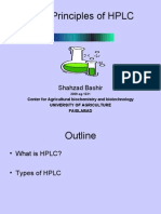 Basic Principles of HPLC