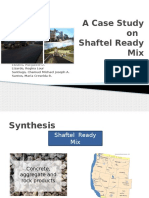 A Case Study On Shaftel Ready Mix: Group 5