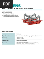 7MH7122 Siemens Milltronics Mmi Belt Scale