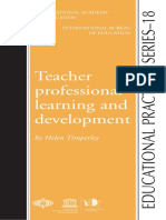 Teacher Professional Learning and Development