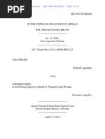 Lisa Spears v. Charlie Creel, 11th Cir. (2015)