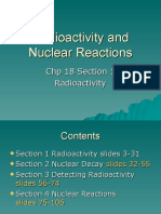 C18-Radioactivity and Nuclear Reactions