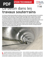 Travaux Souterrains PDF