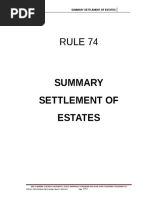 Rule 74