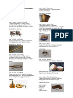 Alat Musik Tradisional Nusantara