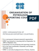 Organisation of Petroleum Exporting Countries