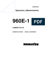 Manual de Operación y Mantenimiento - 960E-1