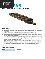 7MH7161 Siemens Milltronics Test Chains