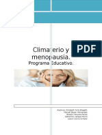 Climaterio y Menopausia INFORME