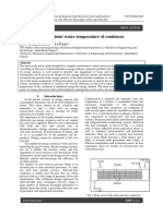 Exergy Analysis of Inlet Water Temperature of Condenser: Doi Aysakhanam M, I.J.Patel