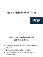 Indian Telegraph Act 1885