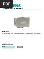 7MH7723 Siemens Termination Boxes