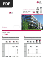 LG CommerciaL Air Conditioner - Sinlge Split Type - (Non-Inverter)