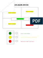 4 Square Templates in Word