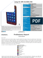 Samsung SM Z130H DS Sample Report